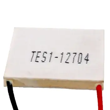 Термоелектрически охладител на радиатора TES1-12704 Охлаждаща плоча Пелтие 30х30 мм Хладилен модул