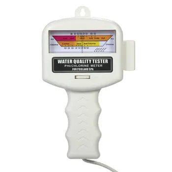 Тестер за качеството на водите в басейна, Преносима писалка за проверка на PH с LCD екран, тестер за качеството на водите на хлор