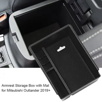 Титуляр кутия за съхранение, подлакътник на централната конзола на автомобила за Mitsubishi Outlander 2019 + Спестяване на пространство, кутия за съхранение подлакътник, подходящ за автомобил