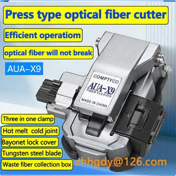 Точност ръководят AUA-X9 FTTH за студено връзка/ термоплавкого машина за рязане на оптични влакна с 24 повърхностни остриета 3-в-1 крепежный режещ инструмент