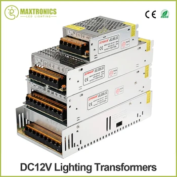 Трансформатори за осветление DC12V Висококачествени Led Светлини Драйвер за Led Лента Източник на Захранване DC12V 1A 2A 5A 10A 15A 20A 25A 30A 40A 33A