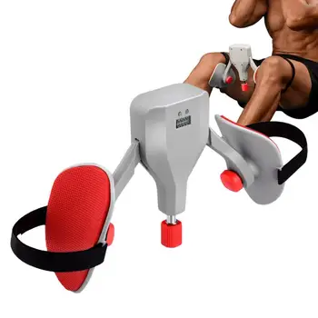 Тренажор за мускулите на бедрата, регулиращи се на 360 градуса симулатор за бедрата с брояч, Мултифункционален обзавеждане за тренировка на мускулите на бедрата, тренажор за горната част на бедрата