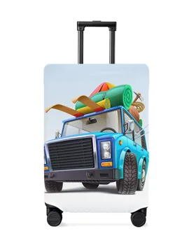 Туристически Камион на Плажа Сърф Къмпинг Калъф За Багаж Участък-Защита на Багаж Прахоустойчив Калъф за 18-32-Инчов Пътя на Куфара