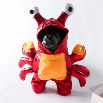 Тъкан е приятна за кожата Забавни костюми за кучета на Хелоуин Меки и удобни дрехи за преобличане домашни любимци от полиестер и памук