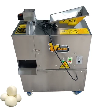 Търговски Тестоделительная Кръгла машина за пици Машина за рязане на тесто за хляб, Машина за приготвяне на топки от неръждаема стомана, 2500 W