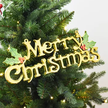 Украса под формата на елхи с Ръце, Весели Коледни Аксесоари, Окачен Медальон, Коледна Украса за дома на партито За Нова Година