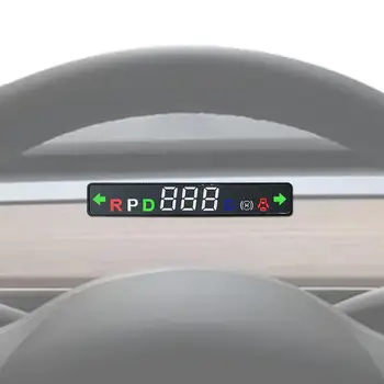 Универсален Автомобилен Умен HUD Дисплей LED Mini Head Up Display За Модели на Y/3 измерване на Скоростта Върху Предното Стъкло Показва Скоростта на Назъбено Колело