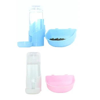 Хранилки за домашни любимци вода Опаковка на 17 унции, купа за хранене, автоматично хранене на кучета, котки