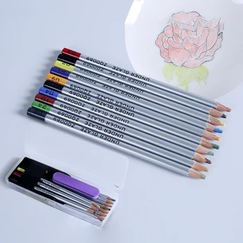 Цветни моливи Керамични рана Ръчно рисувани Кука Линия Подглазурная Цвят на олово дръжка Глинени инструменти