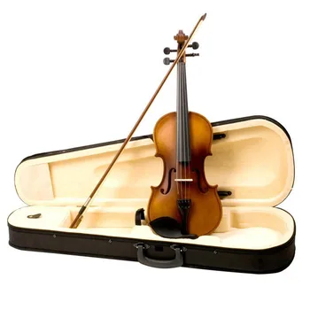 Цигулка V135 от смърч 1/8 1/4 1/2 3/4 4/4, Цигулка ръчно изработени музикални инструменти Violino