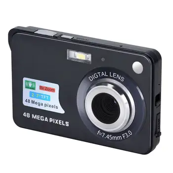 Цифров фотоапарат Камера с HD-дисплей, Камера със защита от уплаха, 2,7-инчов мини камера