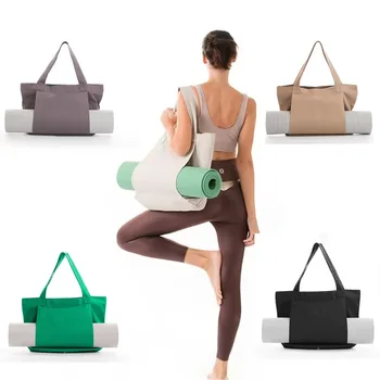 Чанта за носене с оксфордским мат голям капацитет, мултифункционална, лесна за използване чанта за съхранение на йога, лека, модерна Туристическа чанта за фитнес