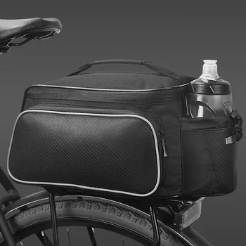 Чанта за шоссейного под наем, чанта за планински велосипед, чанта за багаж, чанта за задна седалка, преносима Диагонално чанта за съхранение колоездене оборудване XA185TQ