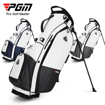 Чанта-поставка за голф PGM побира всички комплекти от стикове за спортове на открито, преносими чанти за голф с голям капацитет, водоустойчива чанта за набор стикове за голф QB073