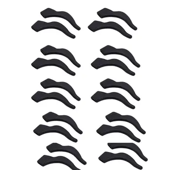 Черни комплекти накладки за точки Мини Силиконови комплекти с крачета за очила Притежателя на върха Точки