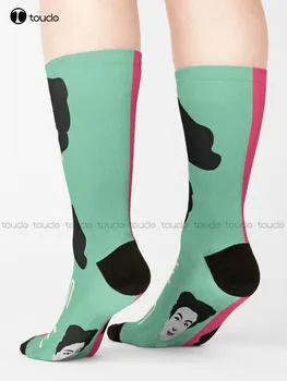 Чорапи Bette And Joan Чорапи, дамски чорапи-ботфорты, Персонални мъжки чорапи за възрастни, юноши и младежи с дигитален печат 360 ° Harajuku